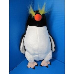 Fiesta Crested Rock Hopper Penguin Plush 12" Realistic Stuffed Animal